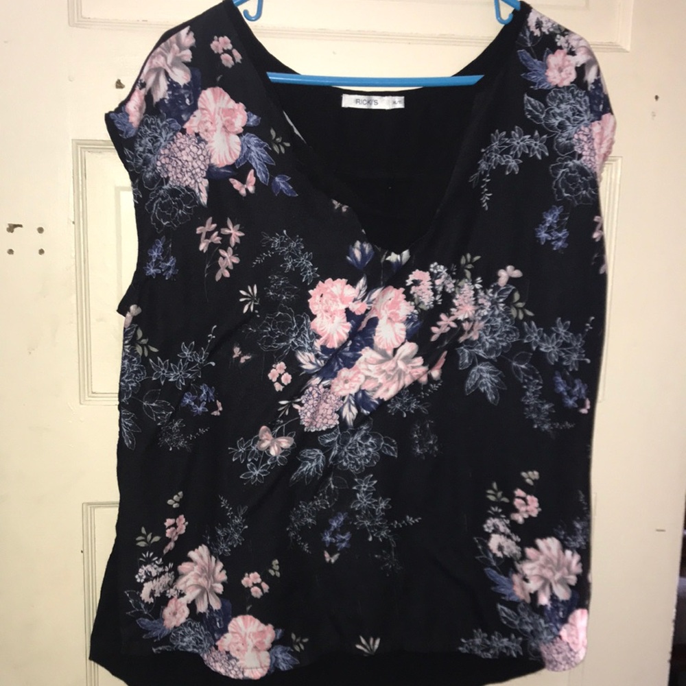 Women casual work tee